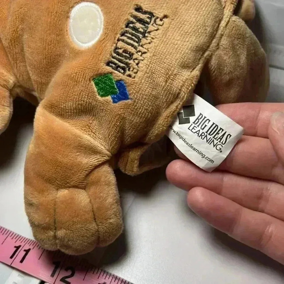 Big Ideas 12"Newton Puppy Dog Plush Hand Puppet Stuffed Animal Pretend Play - Picture 4 of 6